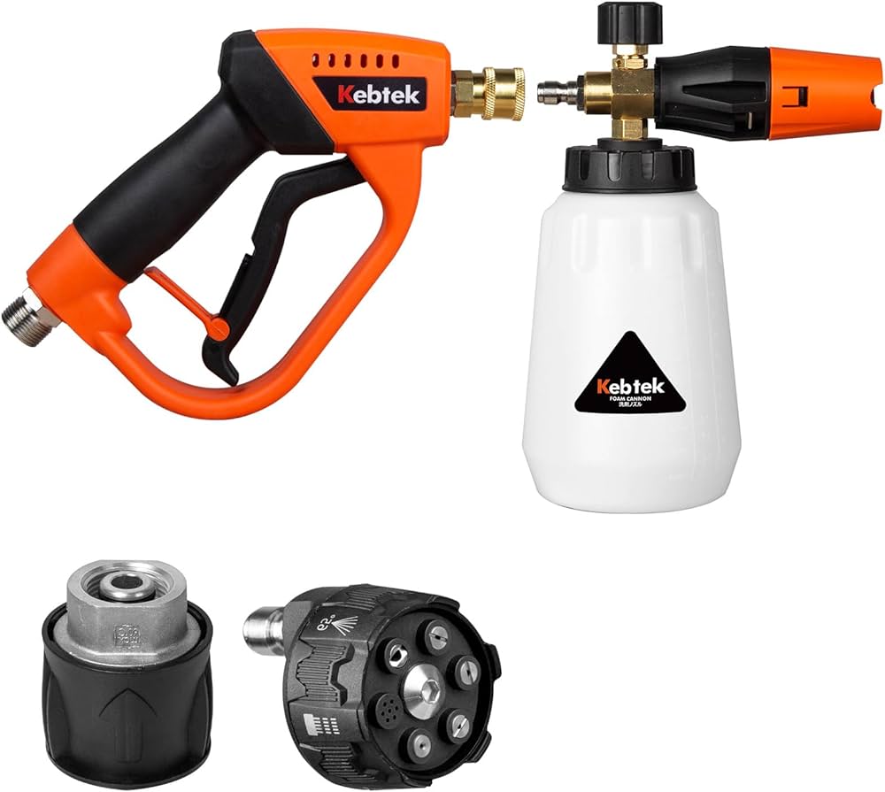 Amazon.co.jp: 【泡洗車と水洗車セット・ケルヒャー対応】Kebtek 高圧