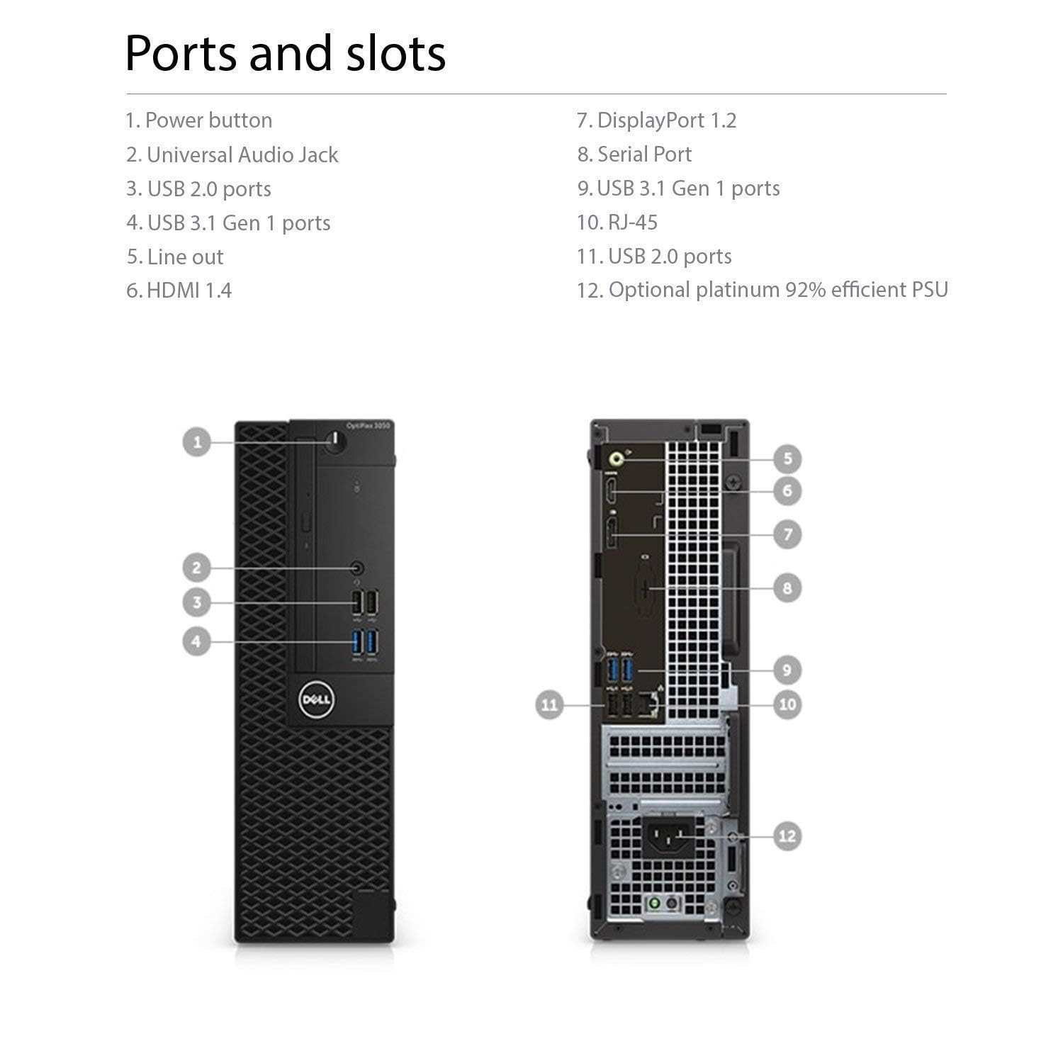Amazon.com: Dell Optiplex 5050 Small Form Factor (SFF) Business