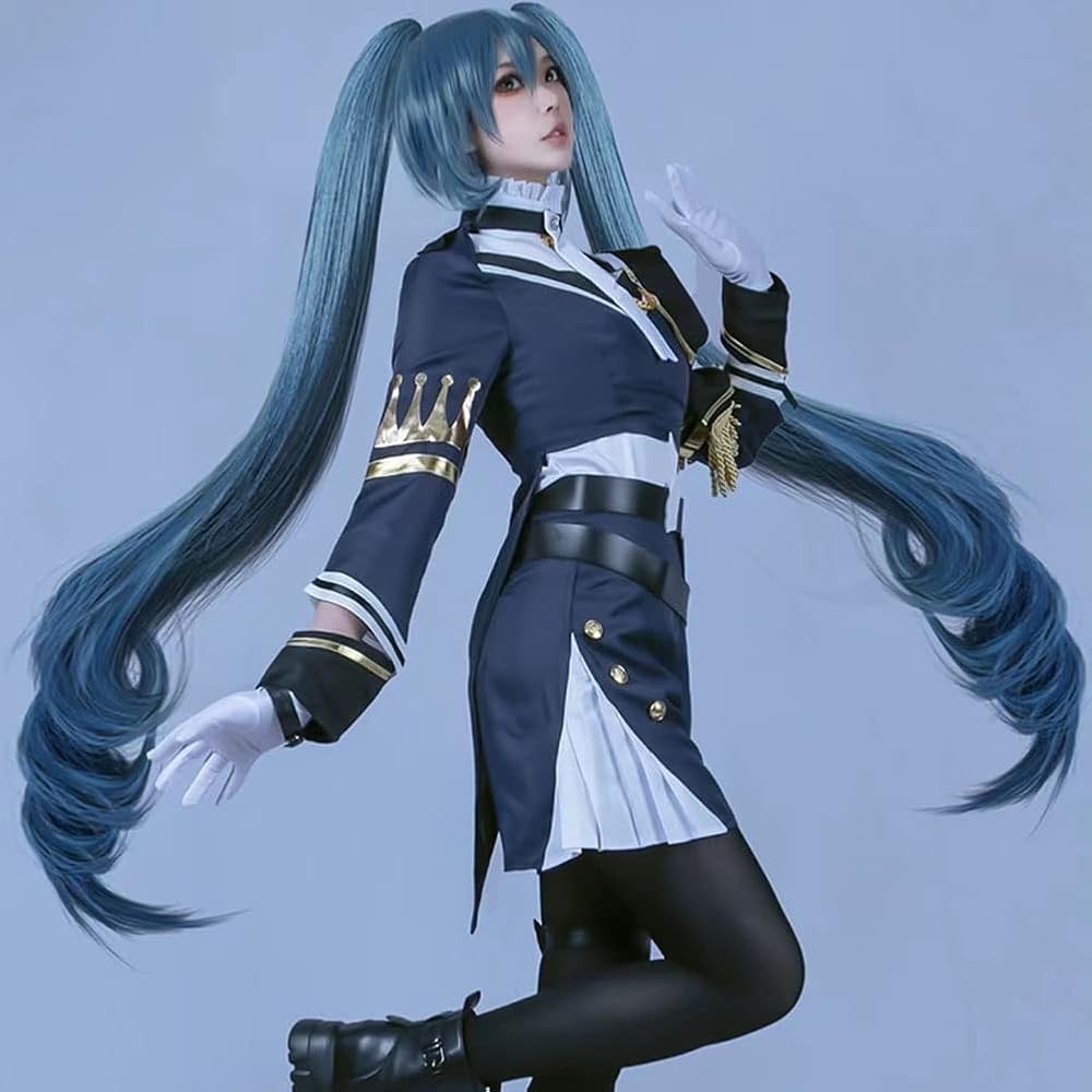 Amazon.co.jp: [Picksoco] 初音ミク はつね ミク コスプレ衣装 MIKU