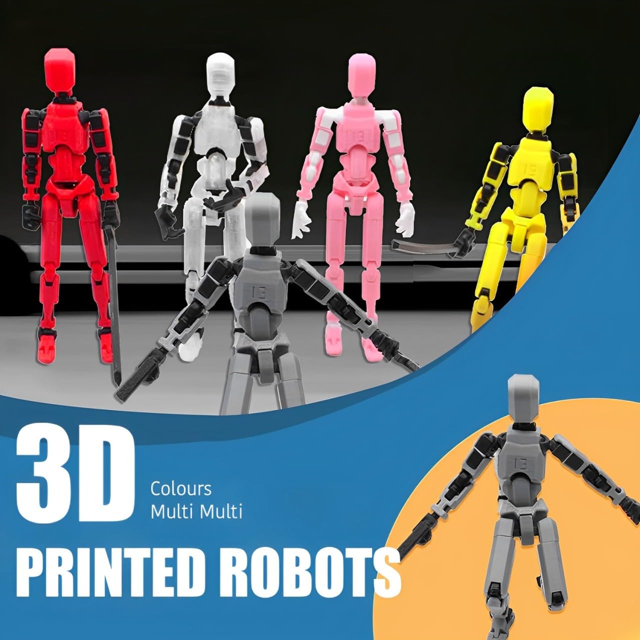 Amazon.co.jp: T13アクションフィギュアセット、タイタン13ロボット