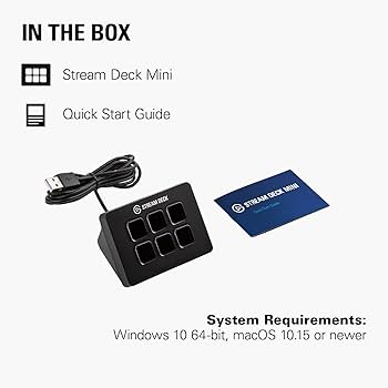 Amazon.com: Elgato Stream Deck Mini – Control Zoom, Teams