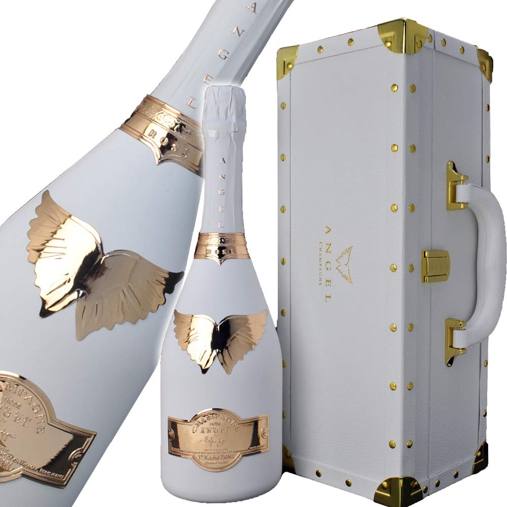 Amazon.co.jp: ANGEL CHAMPAGNE NV Brut Rosé White [エンジェル