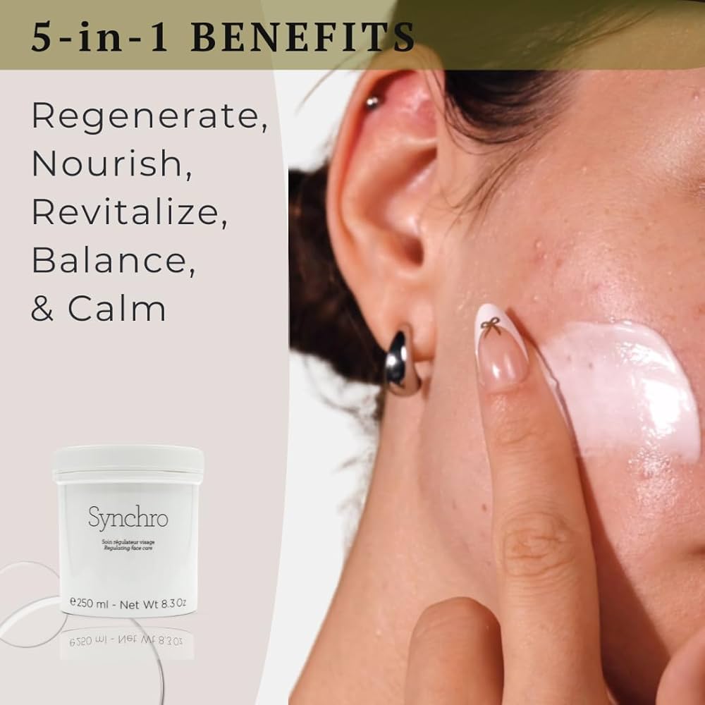 Amazon.com: Gernetic Synchro Cream Regulating Face Care for Men