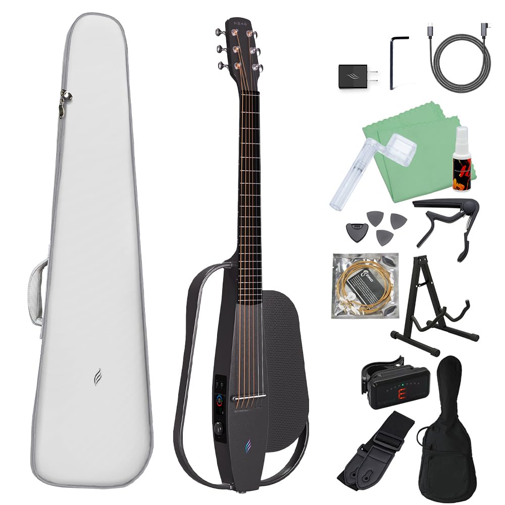 Amazon | ENYA NEXG SE アコースティックギター初心者セット BLACK