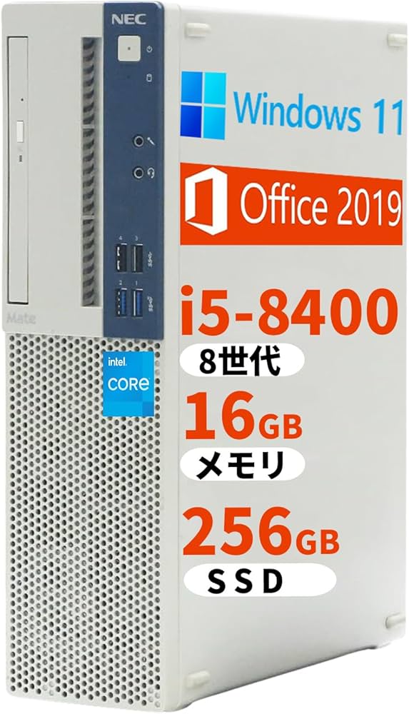 Amazon.co.jp: 【整備済み品】デスクトップPC NEC Mate MKM SFF/第8