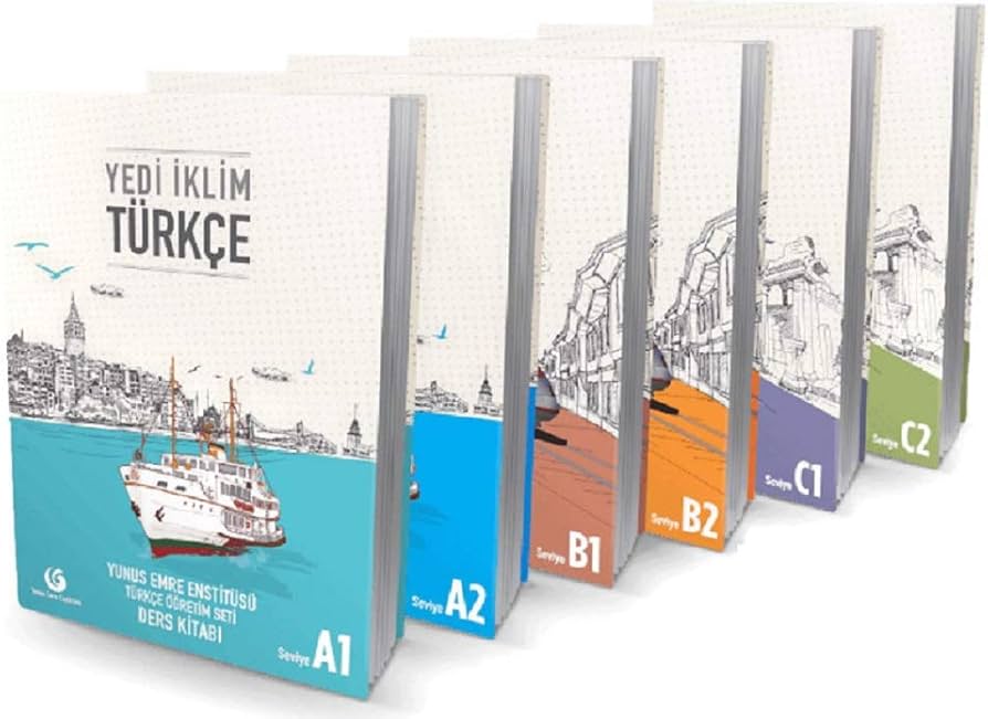 Turkish Language Complete Set Course Books Yedi iklim 6 Books 6
