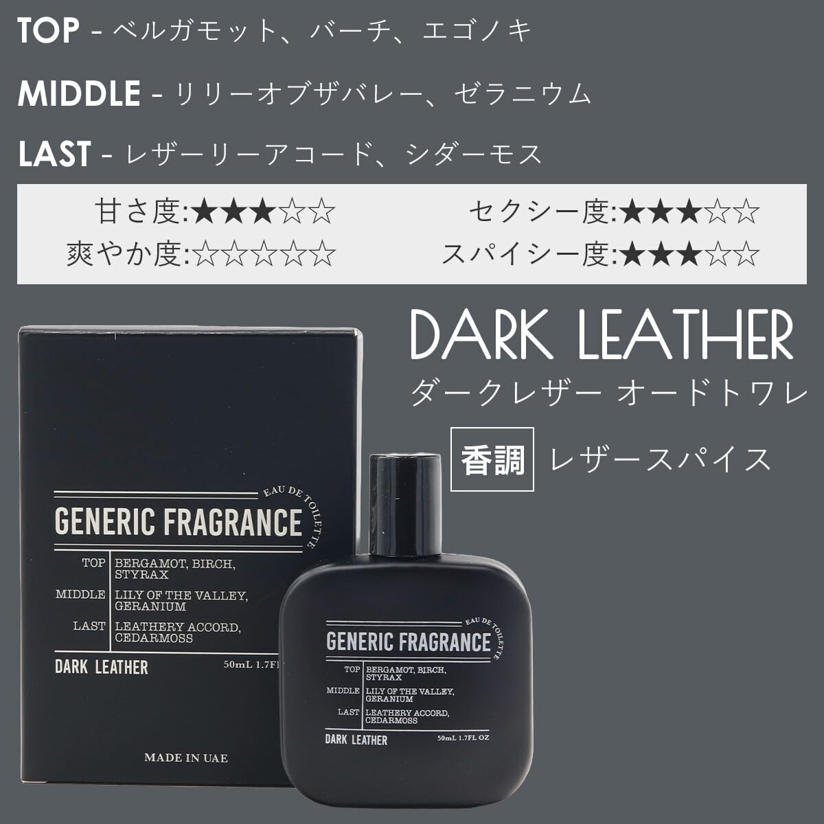 Amazon | ジェネリック 香水 フレグランス メンズ オードトワレ メンズ