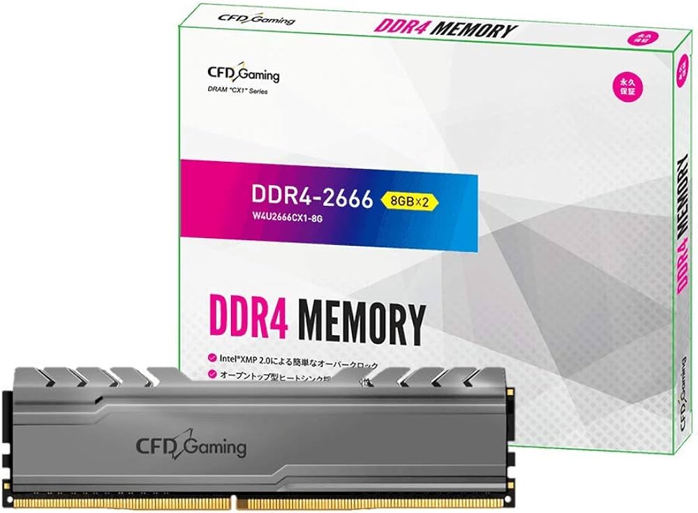 メモリー CFD Gaming DDR4-2666 32GB CFD Gaming DDR4-2666 32GB RAM