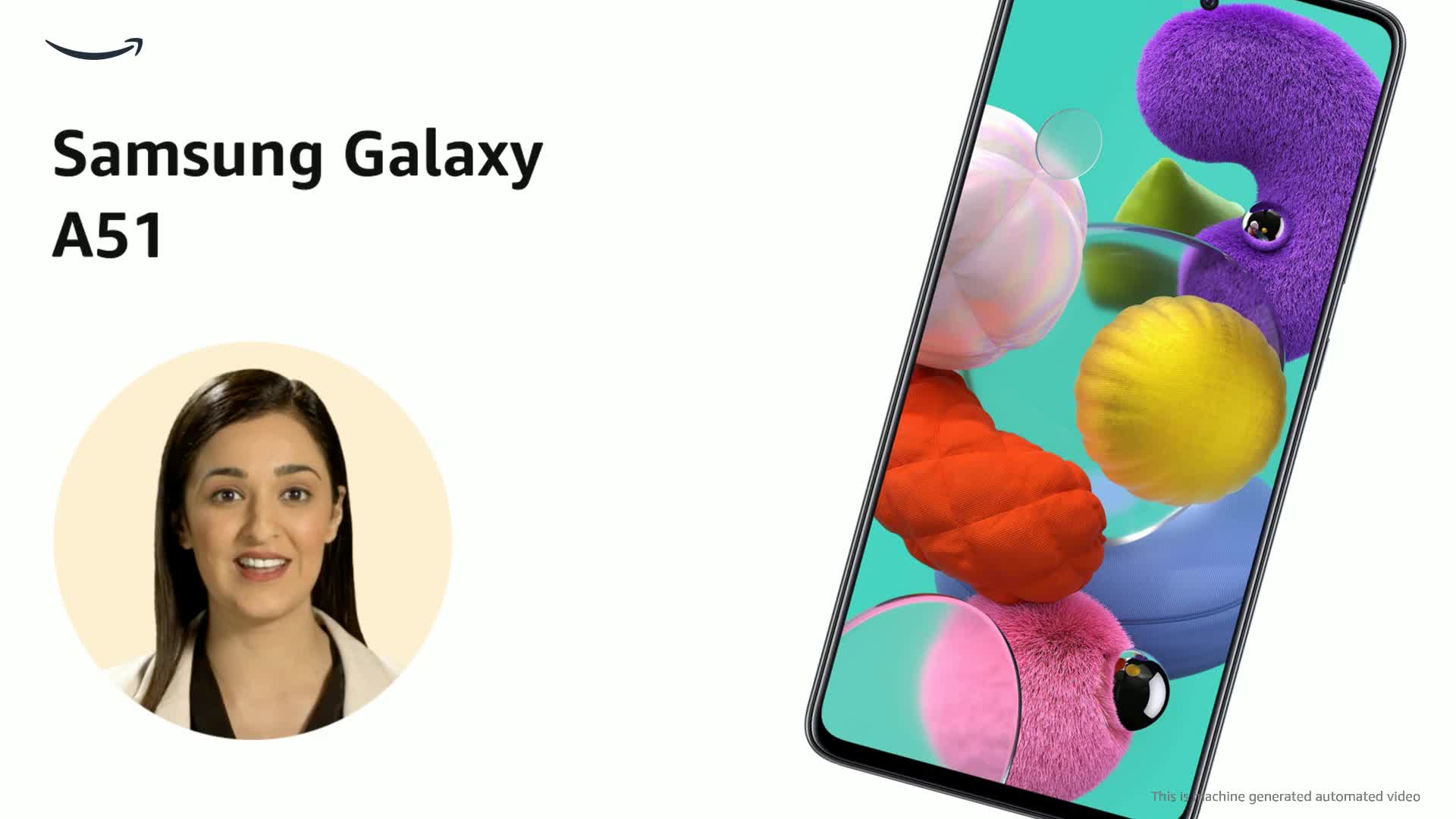 Samsung Galaxy A51 (Black, 6GB RAM, 128GB Storage) with No Cost