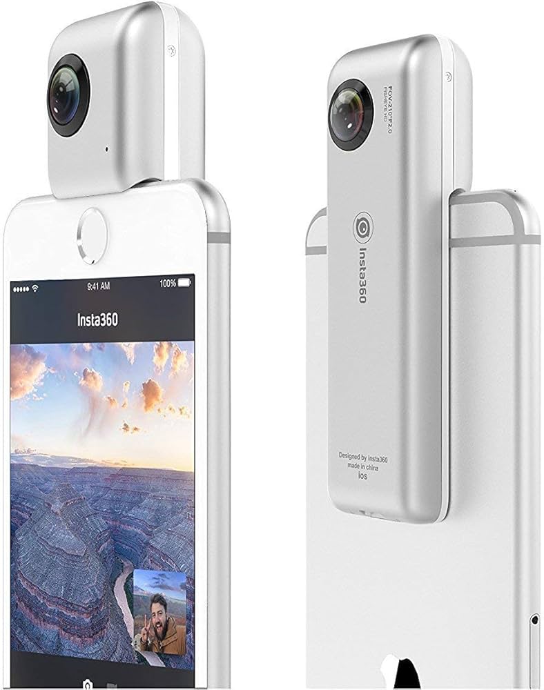 Amazon.co.jp: Insta360 Nano 360° VR 全天球 カメラ 3K 超広角