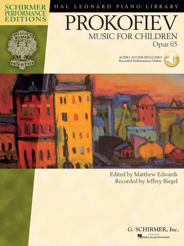 Prokofiev – Music for Children, Op. 65 | Piano Sheet Music