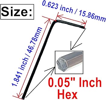 Amazon | ZDingTech アレンレンチセット 5/32インチ 六角レンチセット