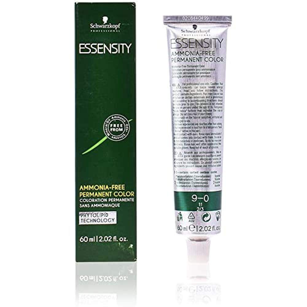 Amazon.com : Schwarzkopf Professional Essensity Hair Color, 9-0