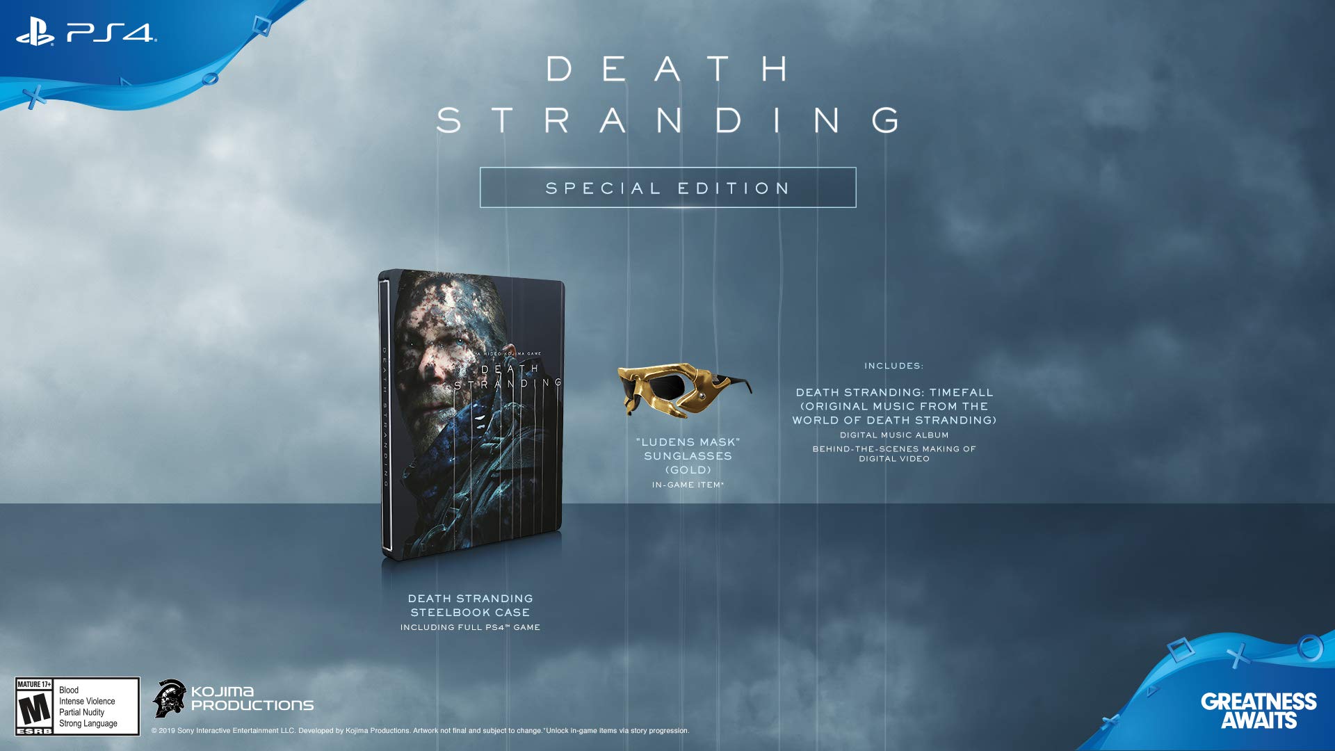 Amazon.com: Death Stranding - PlayStation 4 Special Edition : Sony