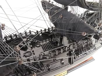Amazon | 帆船模型 完成品 木製 カリビアンパイレーツ ブラックパール