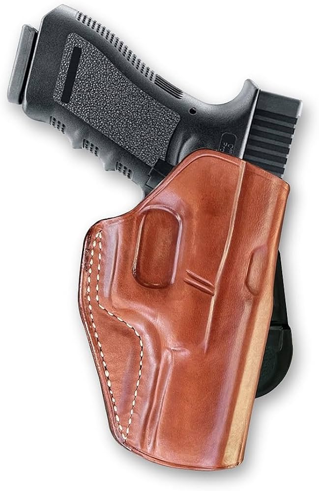 Amazon.com : Masc Premium Leather OWB Paddle Holster Open Top Fits