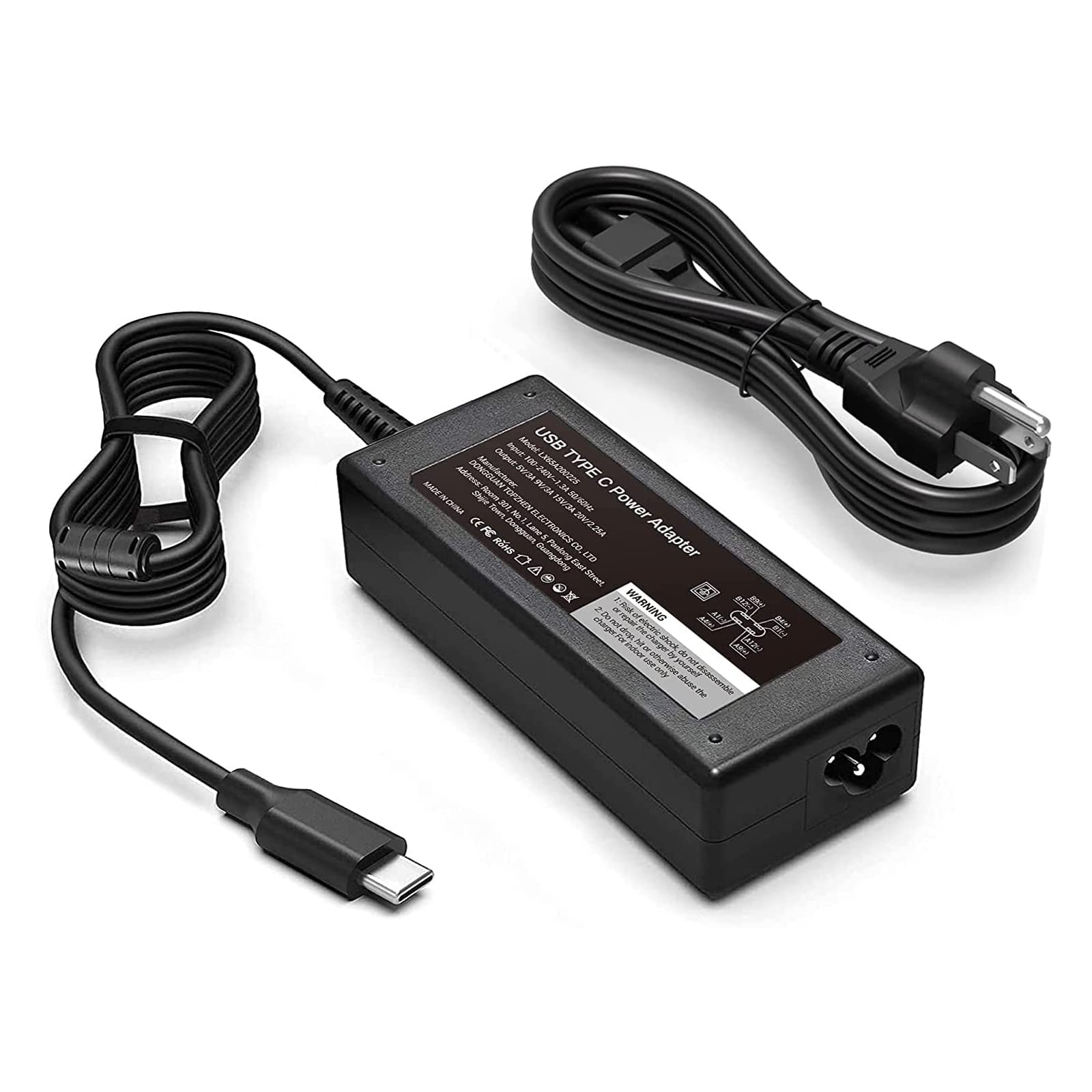 Amazon.com: 45W USB C Charger Fit for Lenovo Chromebook 300e 100e