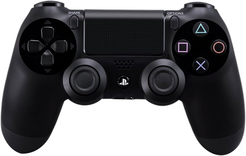 Amazon | ワイヤレスコントローラー (DUALSHOCK 4) ジェット・ブラック