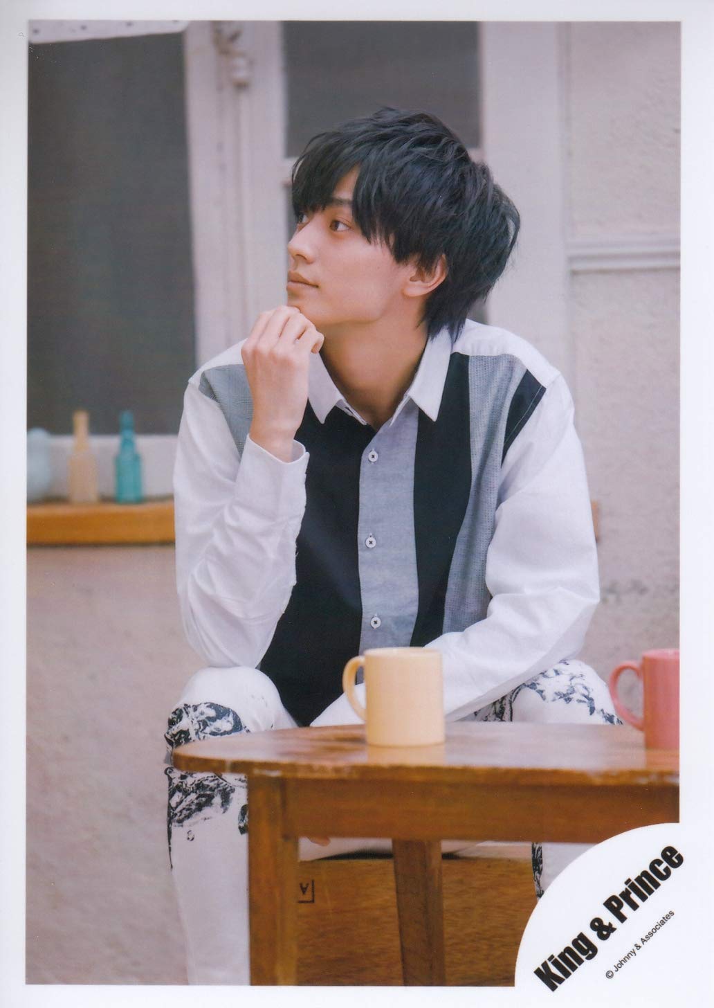 Amazon.co.jp: King & Prince 公式 生 写真 （永瀬廉 ）KP00284