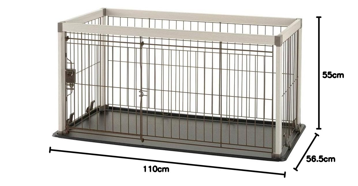 Amazon | リッチェル アルミフレームペットサークル 110-60 ホワイト