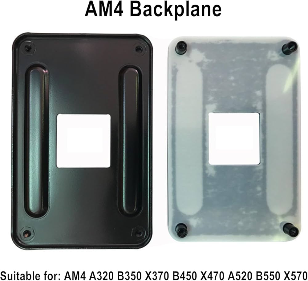 Amazon.co.jp: AM4バックプレーン、マザーボードCPUファン冷却マウント