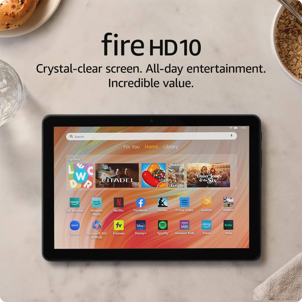 Amazon Fire HD 10 タブレット 本体 ブラック タブレットPC Fire HD 10