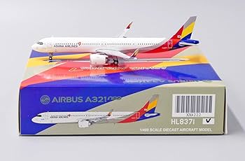 Amazon | JC Wings 1:400 XX4222 Asiana アシアナ航空 Airbus A321neo