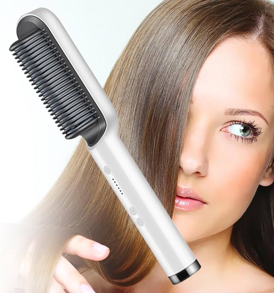Amazon.com : Professional Anion Hair Straightener Comb, Beard