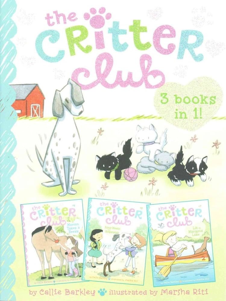 Amazon.com: The Critter Club 3-Books-in-1!: Marion Takes a Break