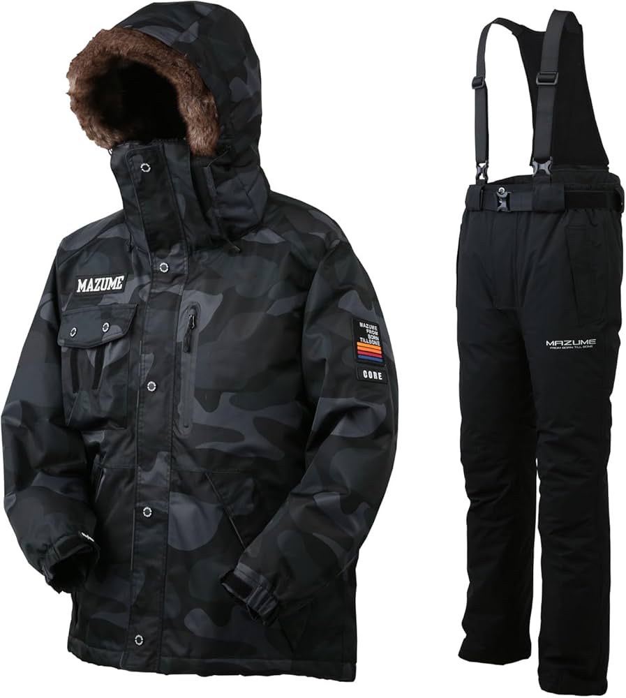 Amazon.co.jp: mazume CORE ALL WEATHER SUIT MZFW-866 グリーンカモ M