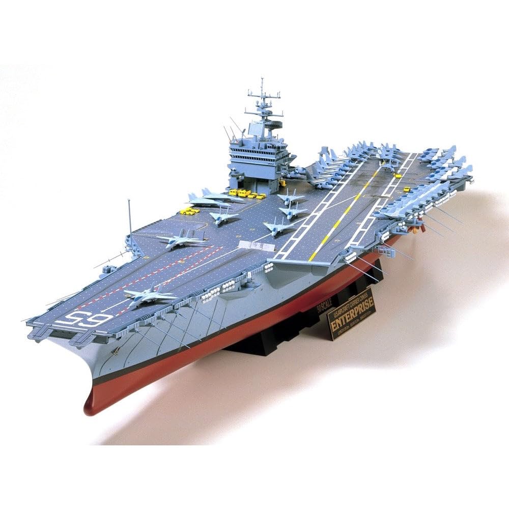 Amazon | タミヤ 1/350 艦船シリーズ No.7 アメリカ海軍 原子力