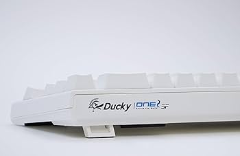 Amazon.com: Ducky One 2 SF RGB Pure White RGB LED 65% Double Shot