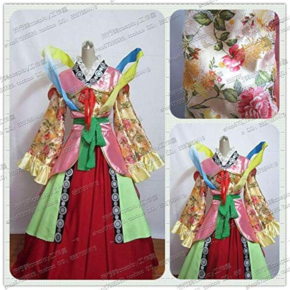 Amazon.co.jp: コスプレ衣装☆マギ風（練紅玉) 髪飾り付き : ホビー