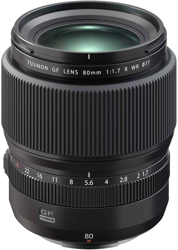 Amazon.co.jp: Fujifilm Fujinon GF80mmF1.7 R WR ブラック。 : 家電