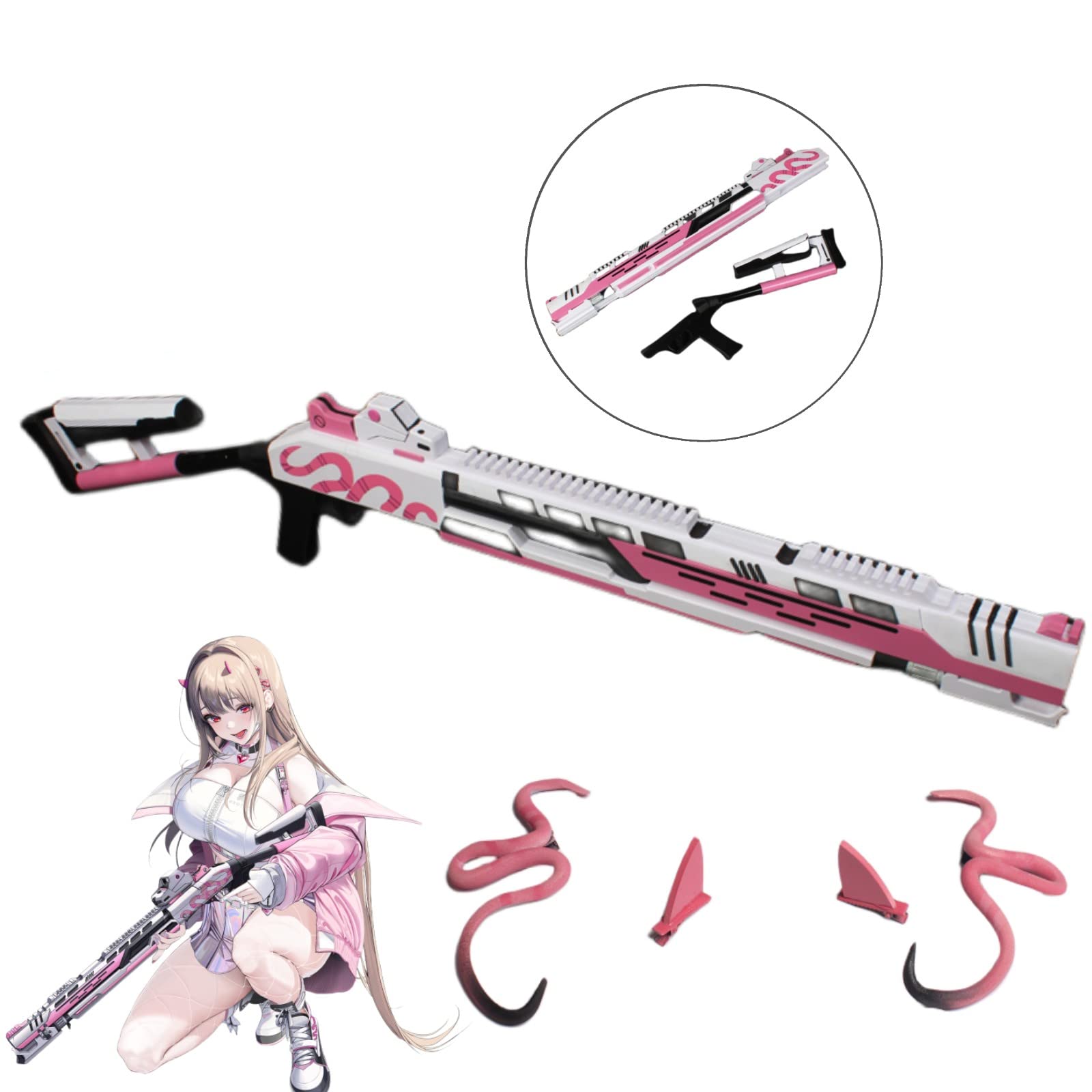 Amazon.co.jp: 勝利の女神 NIKKE コスプレ道具セット バイパー 道具