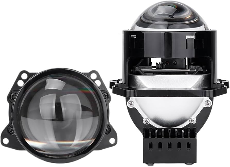 Amazon | 2 個 3 インチ Bi LED プロジェクターヘッドライトレンズ