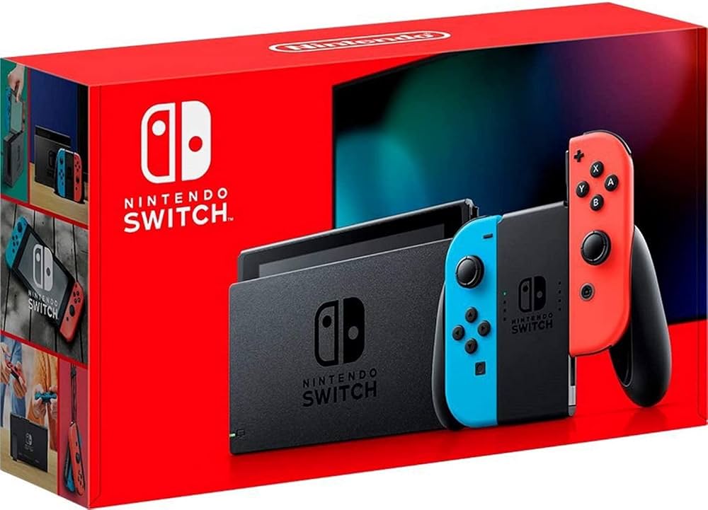 Amazon.com: Nintendo - Switch 32GB Console - Neon Red/Neon Blue