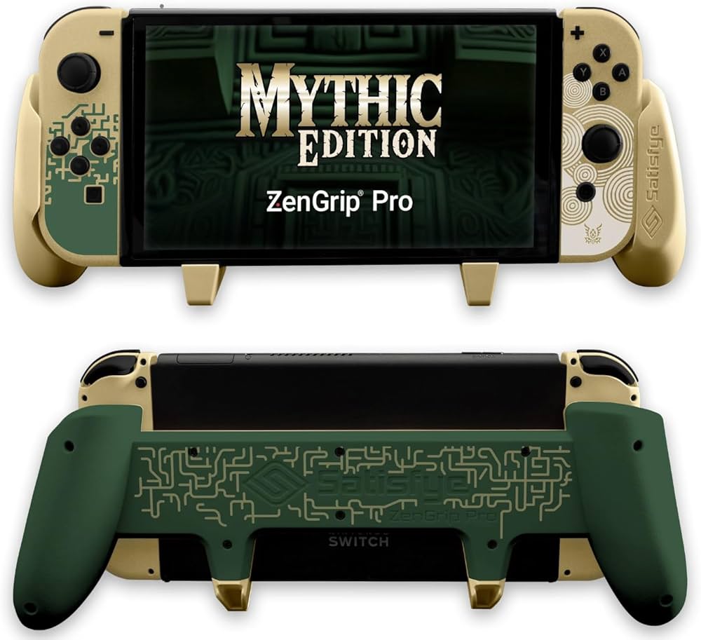 Amazon.com: Satisfye - ZenGrip Pro Gen 3 OLED, a Switch Grip