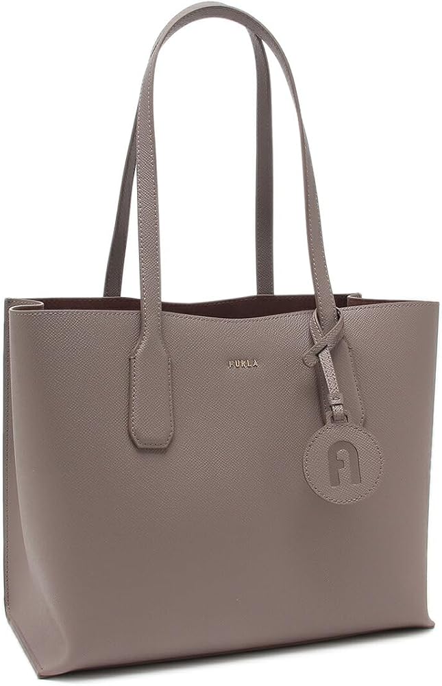 Amazon | [フルラ] トートバッグ クラシック グレー レディース