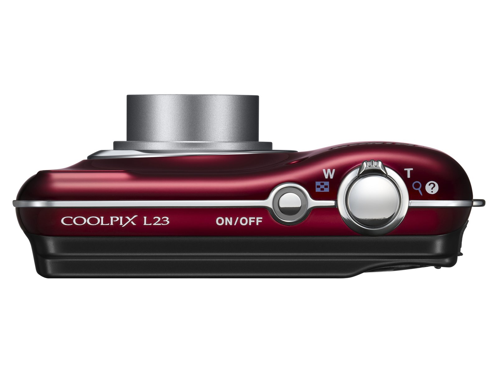 Amazon.co.jp: Nikon COOLPIX L23 Digital Camera Red L23RD : Electronics