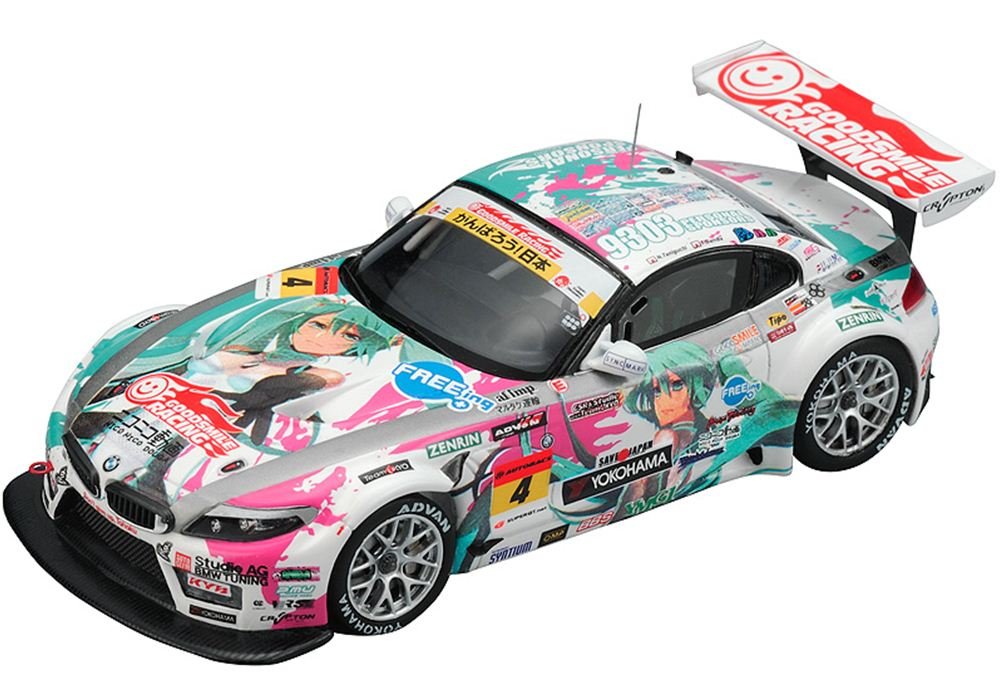 Amazon.co.jp: 1/43 初音ミク GOODSMILE BMW Z4 2011 セパン初優勝 Ver