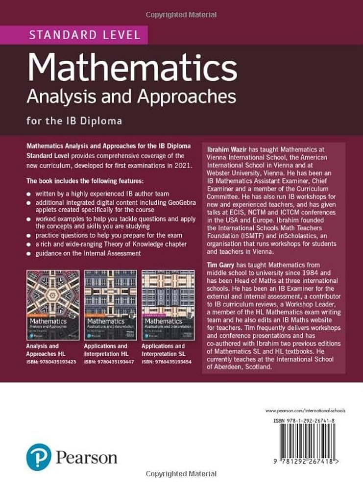語学・辞書・学習参考書 Mathematics Analysis and Approaches HL 2