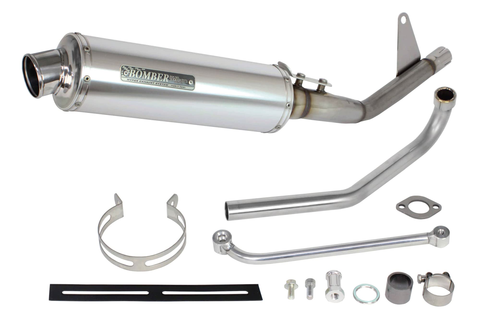 Amazon | スペシャルパーツ武川(TAKEGAWA) ボンバーマフラー アップ