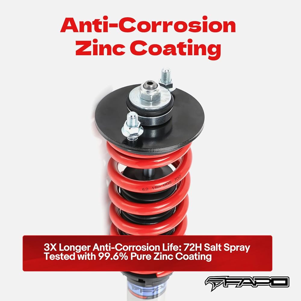 FAPO Coilover altura ajustável para Honda Civic 1992-2000 EG EH EJ