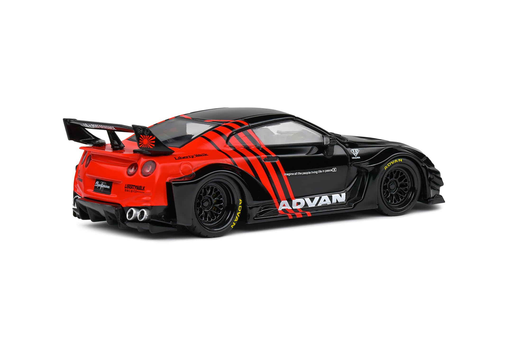 Amazon.com: SOLIDO - NIS GT-R (R35) LBWK - 2020-1/43 : Arts
