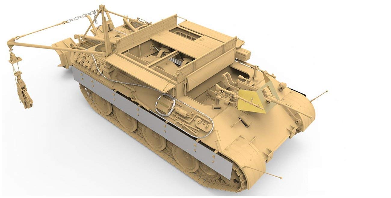 Amazon | モンモデル 1/35 ドイツ軍 戦車 戦車回収車 Sd.Kfz.179