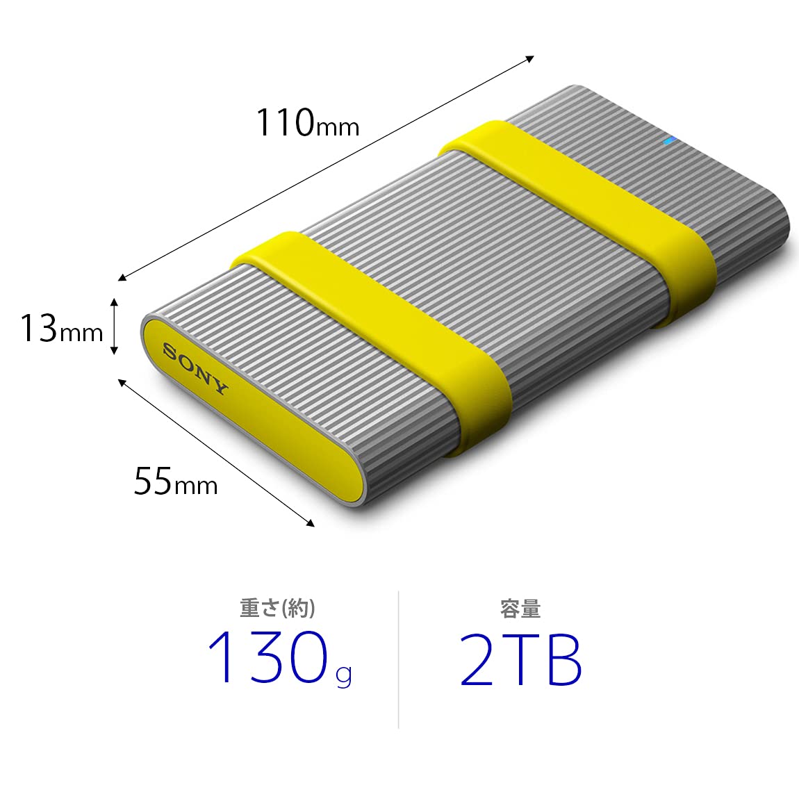 Amazon.co.jp: Sony SONY Portable SSD External 2TB High-Speed