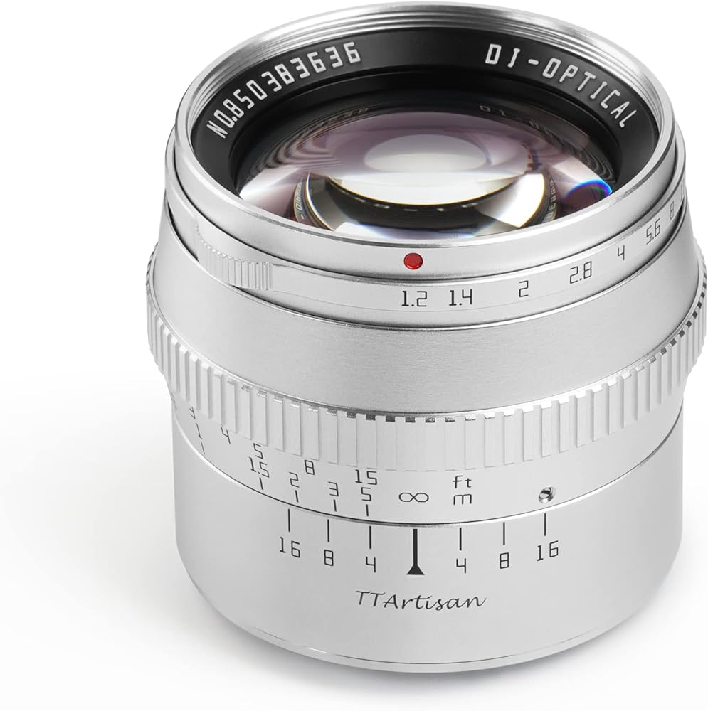 Amazon.co.jp: TTArtisan 50mm F1.2 APS-C マニュアルフォーカス 大