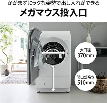 Amazon | シャープ ドラム式 洗濯乾燥機 ハイエンドモデル ES-X11A-TL