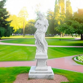 Amazon.co.jp: 天然大理石彫刻 収穫のヴィーナス (秋) 高さ160cm 石像